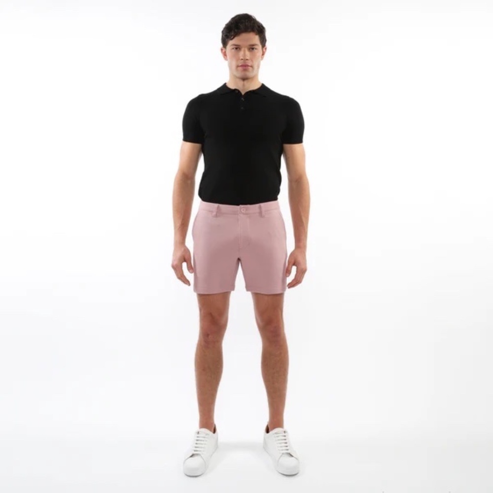 Postmarc Stretch Chino Shorts 34" waist 7" inseam Gently worn 97% cotton